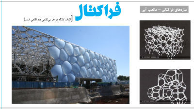 دانلود رایگان پاورپوینت کامل فراکتال در معماری