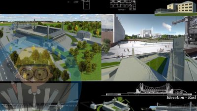 دانلود رایگان پروژه استادیوم ورزشی